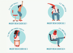 desk stretches