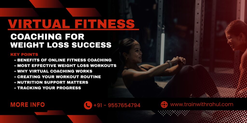 Virtual fitness coaching session